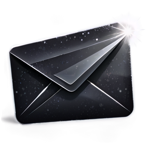 dark telegram icon with sparkles - icon | sticker