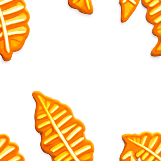 Fishbone cookie - icon | sticker