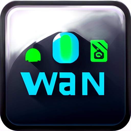 generate a wan android app icon,i want it is more different - icon | sticker