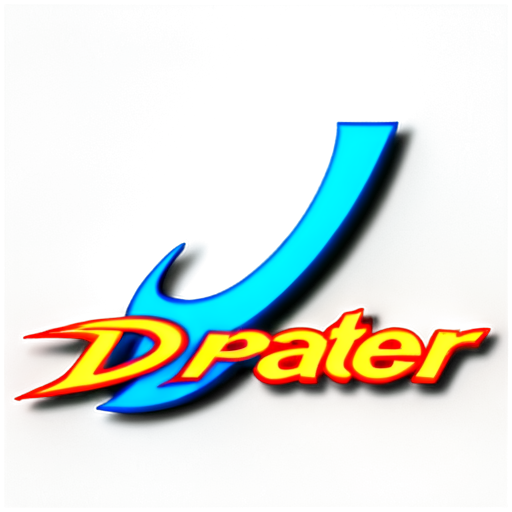 A sleek and modern design in the form of the “Dispater” lettering with a futuristic and high-tech aesthetic. The “Dispater” is illuminated with neon blue and white glowing lights, surrounded by dynamic fire effects with bright orange and red flames. The background should be transparent, emphasizing the glowing “Dispater” and the fire. The overall design should be minimalist, visually striking, and convey a sense of advanced technology and energy. - icon | sticker