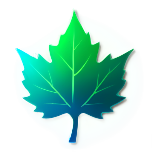 An icon for task management in the BEO cryptocurrency project, blending eco-friendly and innovative design. It features a checklist integrated with a leaf symbol and glowing blockchain lines, symbolizing organization and sustainable progress. The background is a gradient of green and blue tones." - icon | sticker