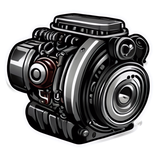 engine icon - icon | sticker