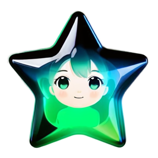 star green - icon | sticker