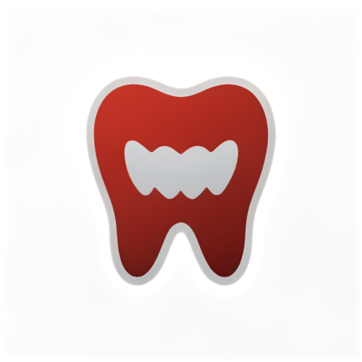 Teeth with AI - icon | sticker