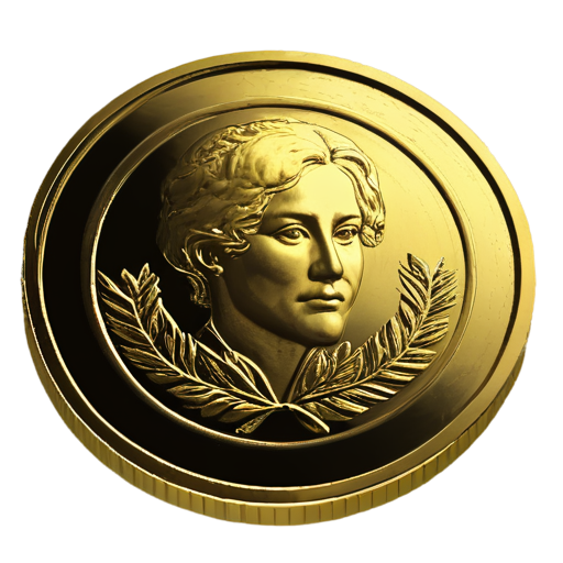 coin gold gamer - icon | sticker