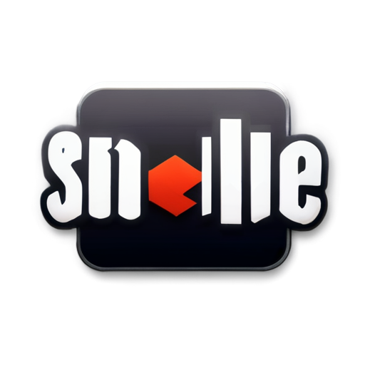 "Create a cool, street-style square icon for a YouTube channel named 'Sknezh Gang'. The icon should feature bold, minimalistic graphics, with urban and gang-inspired elements like graffiti, neon colors, or urban motifs. The colors can include black, red, and white. It should look modern and edgy, making it recognizable even at small sizes (98x98 pixels). The icon should be easy to use in the corner of a YouTube video." - icon | sticker