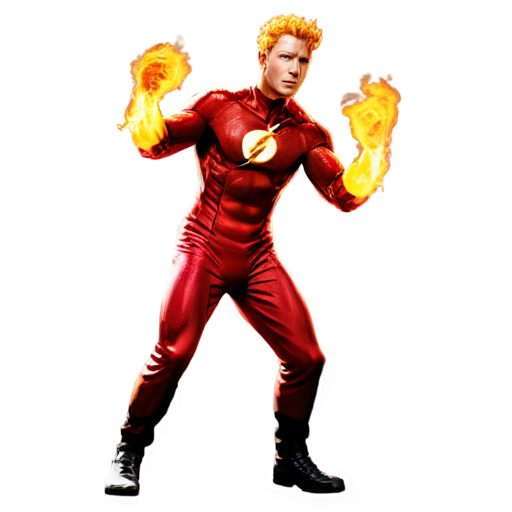 (WASIAN HUMAN TORCH) (RICKY BURNZ) 🔥 🔥 🔥 - icon | sticker