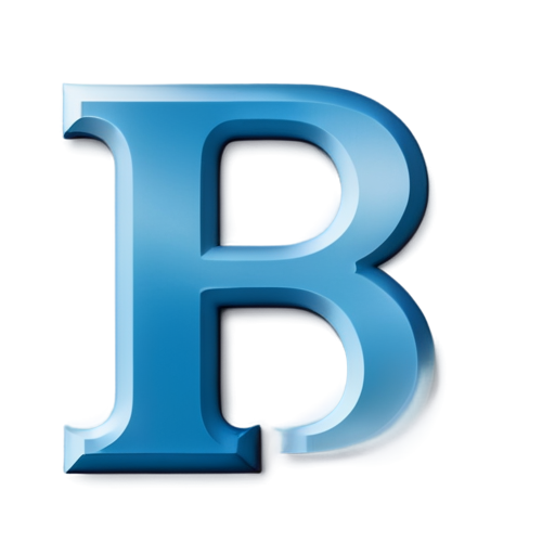 A bold, uppercase letter "H" as the central element. The icon should be easily recognizable at small sizes, like a favicon, so the "H" should remain simple and not overly complex. The icon should be white on a blue background - icon | sticker