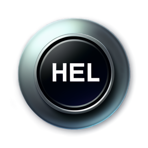 ui hell button - icon | sticker