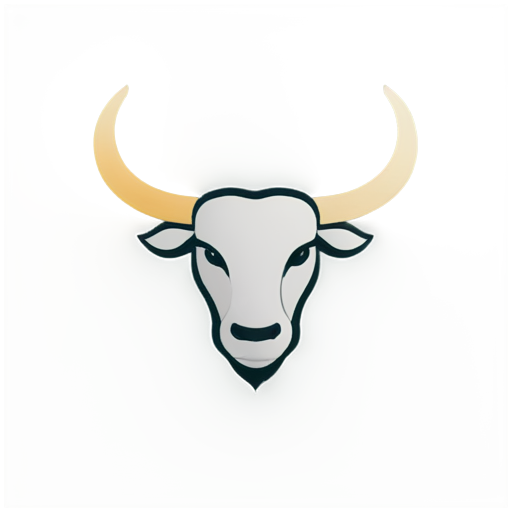 Help me generate a logo about Taurus - icon | sticker