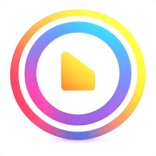 beautiful colorful circle todo-list - icon | sticker