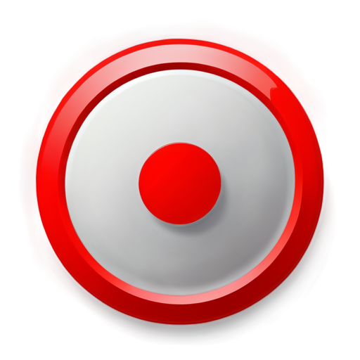 ui notifier red circle - icon | sticker