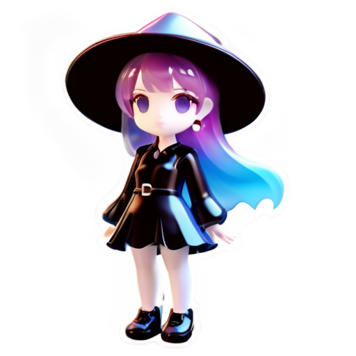 witch girl - icon | sticker