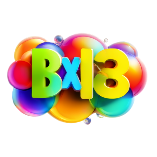 Its "ВВЧ" letters in full colored bubbles with gradient - icon | sticker