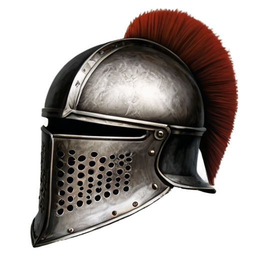 knight's helmet - icon | sticker