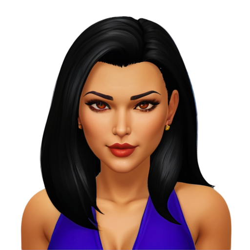 bella goth sims 4, - icon | sticker