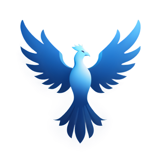 a phoenix - icon | sticker