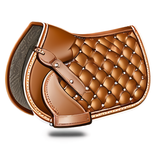 horse saddle pad - icon | sticker