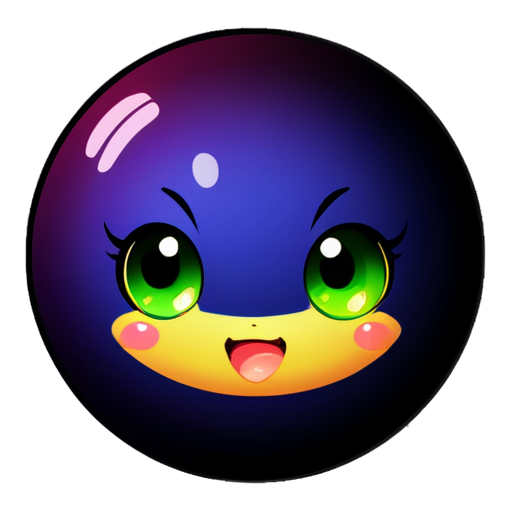 electric ball - icon | sticker