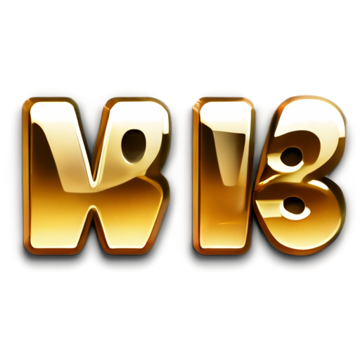 word V and 8 - icon | sticker