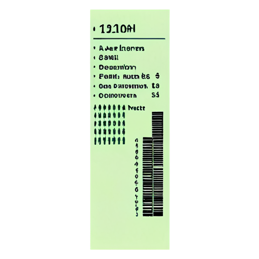 printing a terminal receipt on transparent backgorund - icon | sticker