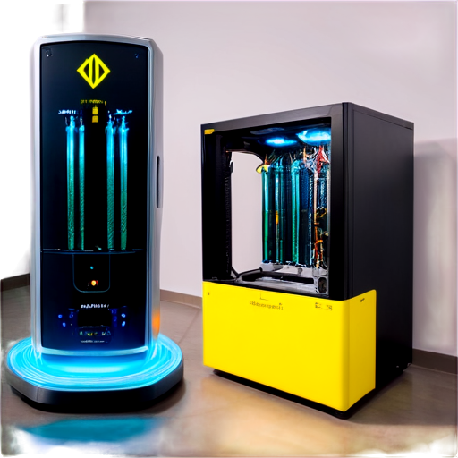 In a room full of technology, a server cabinet stands in the center. The appearance of the cabinet is modern, with flashing blue and green indicator lights indicating that it is operating continuously. There is a yellow talisman pasted on the door of the cabinet, with the words "online stability" written in black calligraphy. In front of the cabinet, a robot is half kneeling on the ground. Its appearance is a humanoid robot with exquisite design, and its metal body reflects the light in the room. The robot clasped its hands together, holding three lit incense sticks, and the smoke rose gracefully, appearing solemn and devout. This scene humorously combines traditional culture with modern technology, symbolizing a wish for stable system operation and reverence for technological power. - icon | sticker