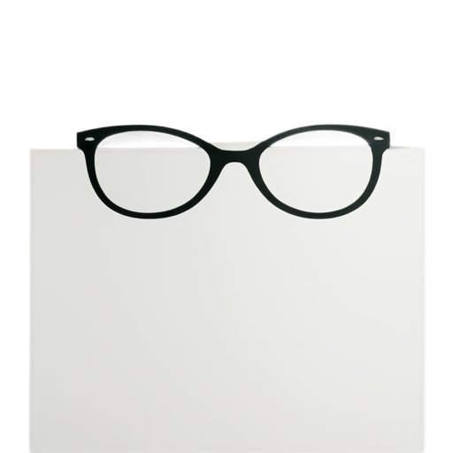 a snake in the form of a long piece of paper with glasses - icon | sticker