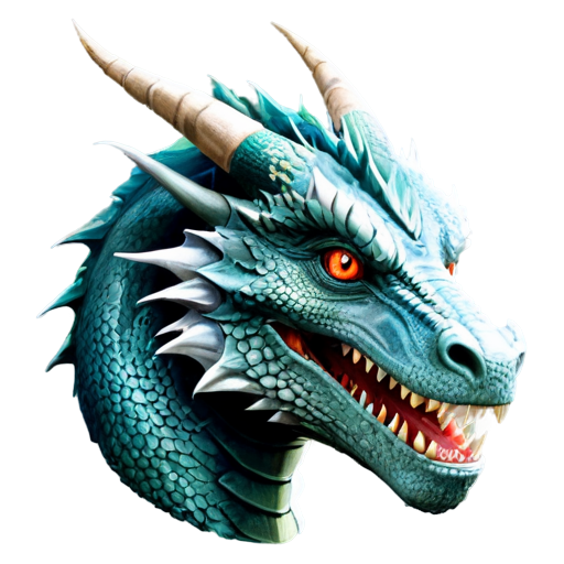 head dragon - icon | sticker