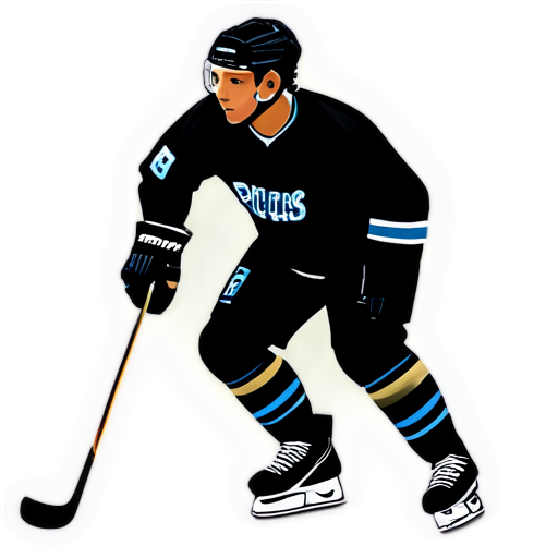 Hockey tournament for children - icon | sticker