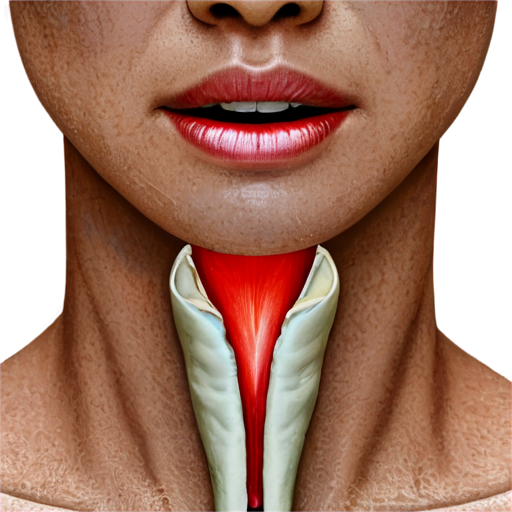 thyroid gland - icon | sticker