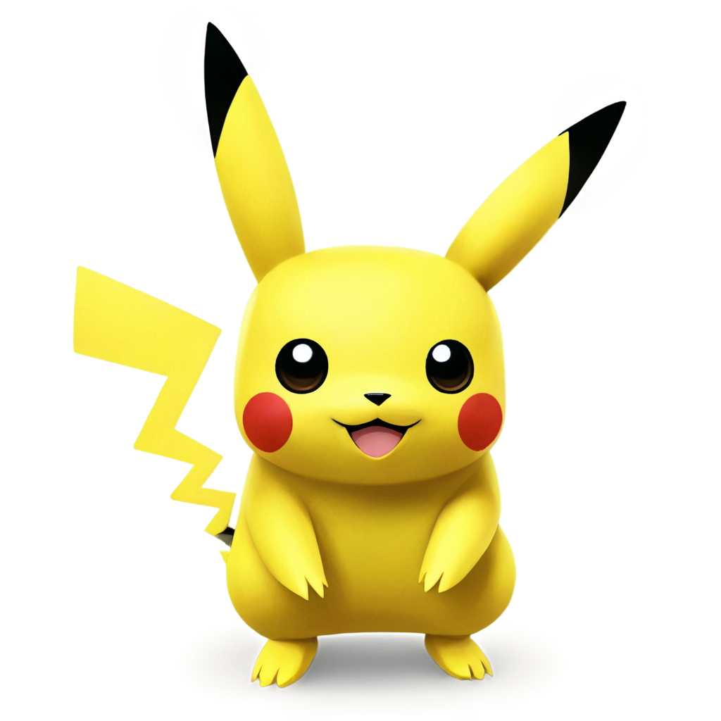 a cute pikachu icon, minecraft style - icon | sticker