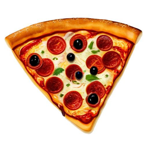 a pizza slice as an pin marker map layout - icon | sticker