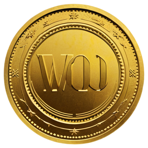 word TON gold coin - icon | sticker