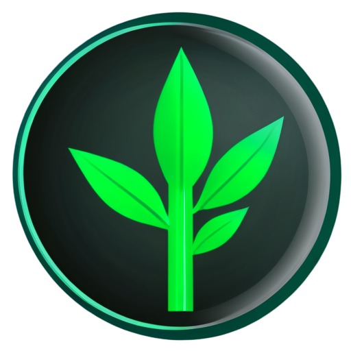 growth icon, diagram icon, infographic icon, realistic, emerald colors - icon | sticker