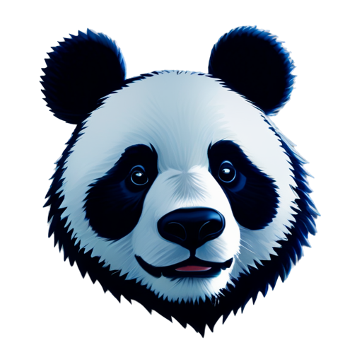 Panda logo - icon | sticker