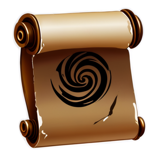 ancient scroll - icon | sticker