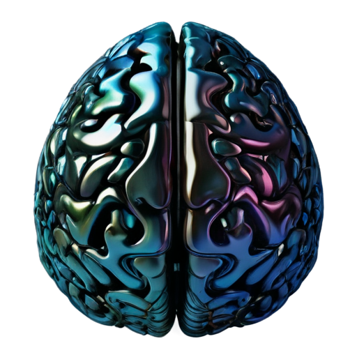 creative Obsidian second brain, vibrant multi colors, , - icon | sticker