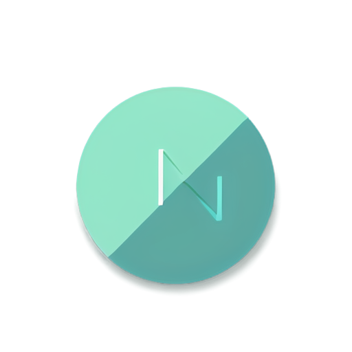 (flat icon), minimalistic design, (round shape), featuring pdf conversion, tech-oriented concept, (pastel blue hues), (mint tones), soothing natural tones, clean and tiny lines, no background, simple yet impactful, minimalist aesthetic, modern graphic style - icon | sticker