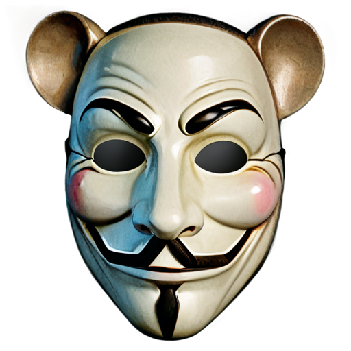 Anonymouse mask - icon | sticker