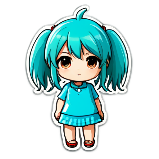 turquoise - icon | sticker