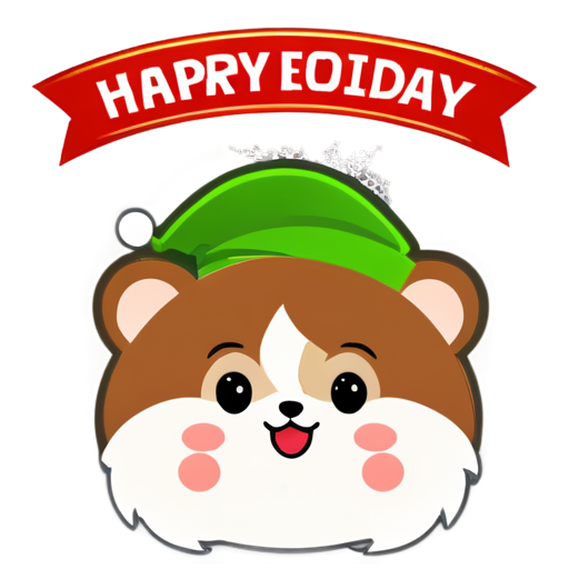 holiday. every day. beautiful emblem. beautiful font - icon | sticker