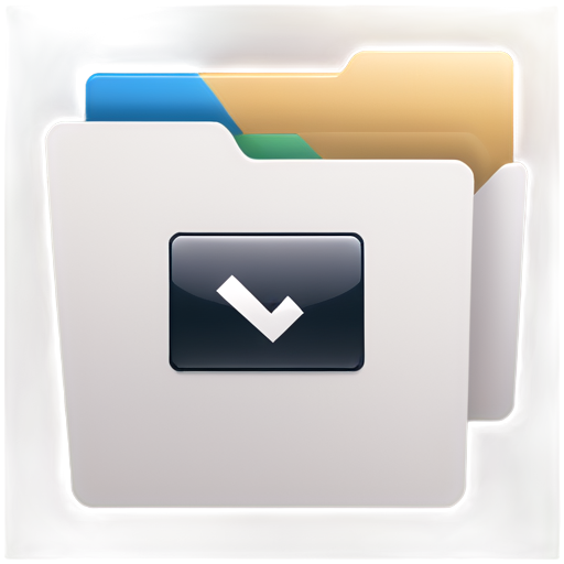 A documents folder icon for a new application called USB Copy - icon | sticker