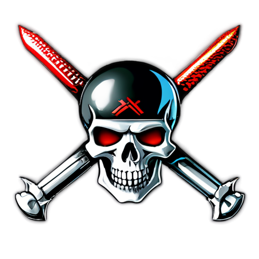 similar emblem of space pirates - icon | sticker