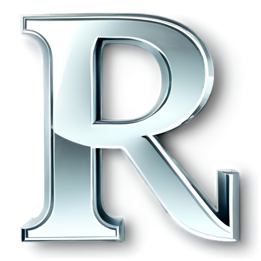 letters LR - icon | sticker