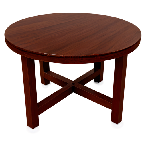 round wood table whit coffee png - icon | sticker