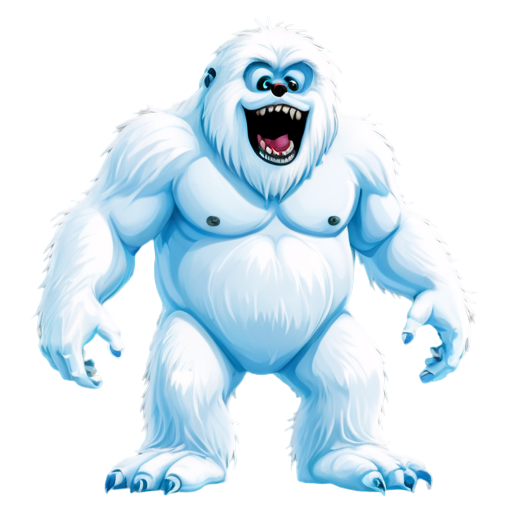 abominable snowman - icon | sticker