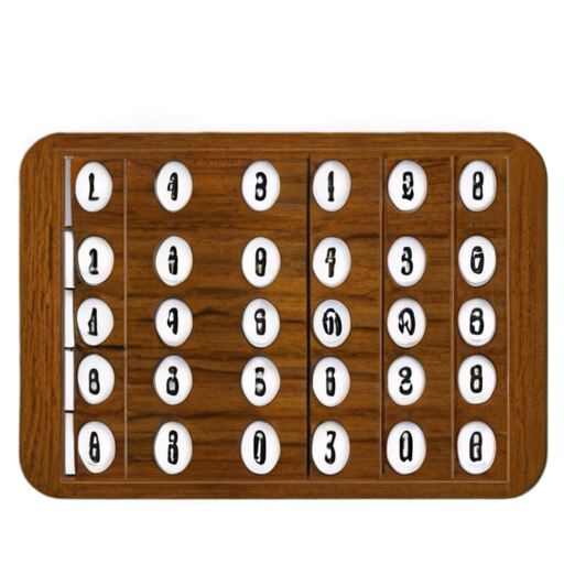 Skip counting board - icon | sticker