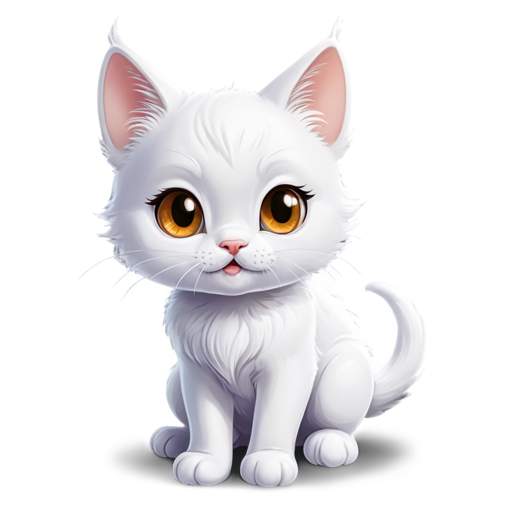 white cat disney - icon | sticker