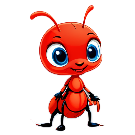 cute ant for education business - icon | sticker