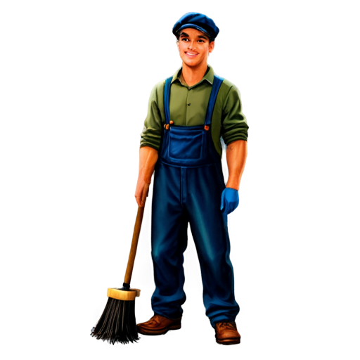 chimney sweep - icon | sticker